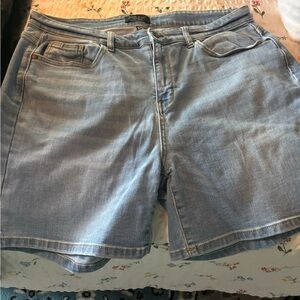 Judy Blue Light Blue Jean Shorts